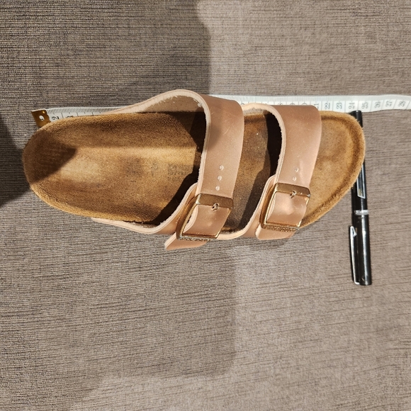 Birkenstock womens Arizona Birko-Flor in copper size 5 - Picture 5 of 10